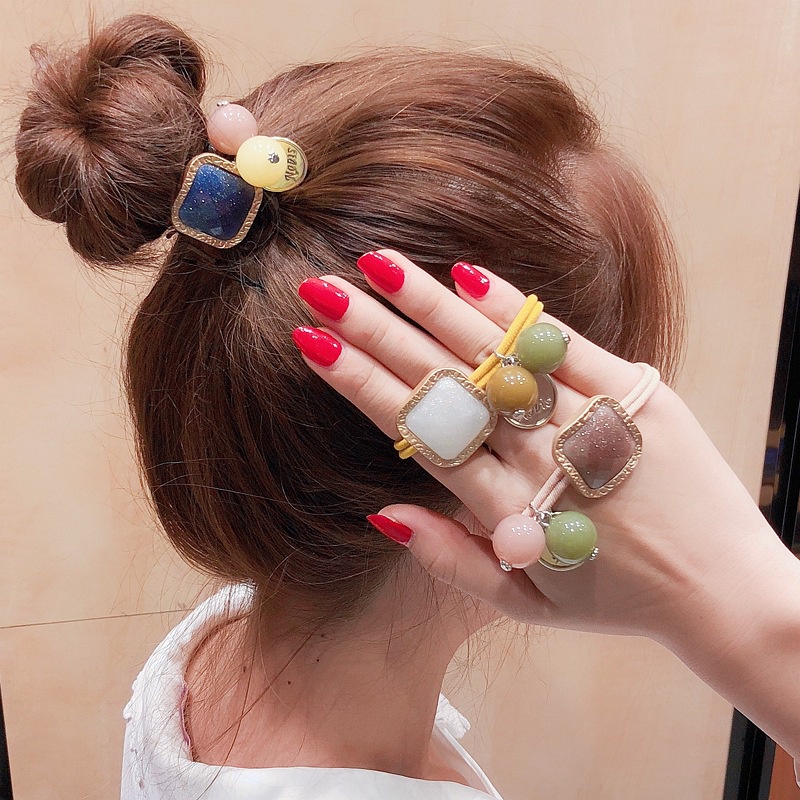 Dây cột tóc SD711 nơ dễ thương, cute, xinh đẹp phong cách Hàn Quốc làm phụ kiện tóc thời trang cho nữ