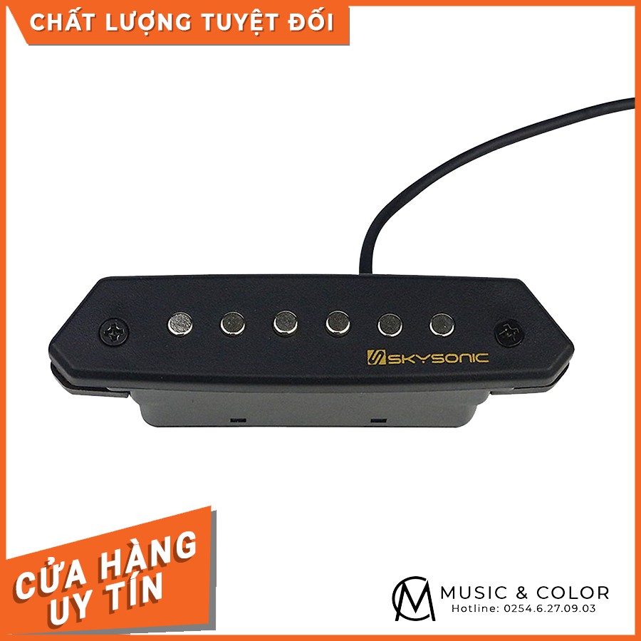 Pickup Đàn Acoustic Guitar Skysonic A-710 (Bộ thu âm Guitar) - Nhạc cụ MUSIC & COLOR