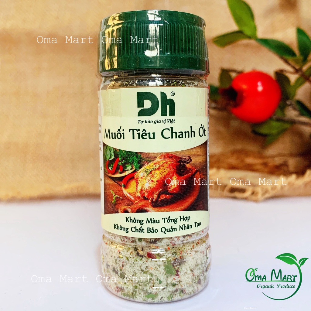 Muối tiêu chanh ớt Dh Foods 50g