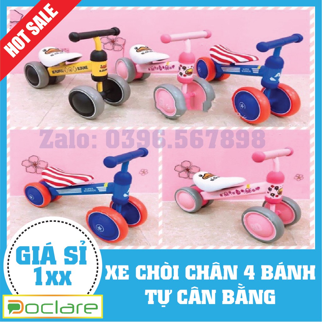 Xe chòi chân 4 bánh tự cân bằng GIÁ SỐC NHẤT