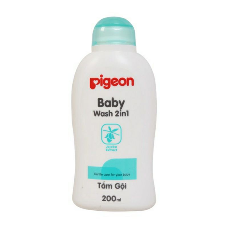 Sữa tắm gội Pigeon hoa hướng dương 200ml - Pigeon Baby Wash 2 in 1