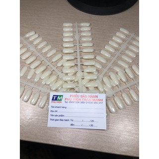 Móng Sơn Làm Bảng Mẫu (Móng Xương Cá)