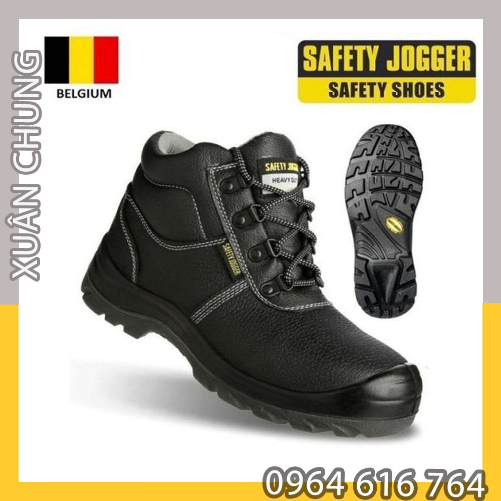 Giày bảo hộ JOGGER BESTBOY S3, giày mũi sắt chống đinh, chống va đập