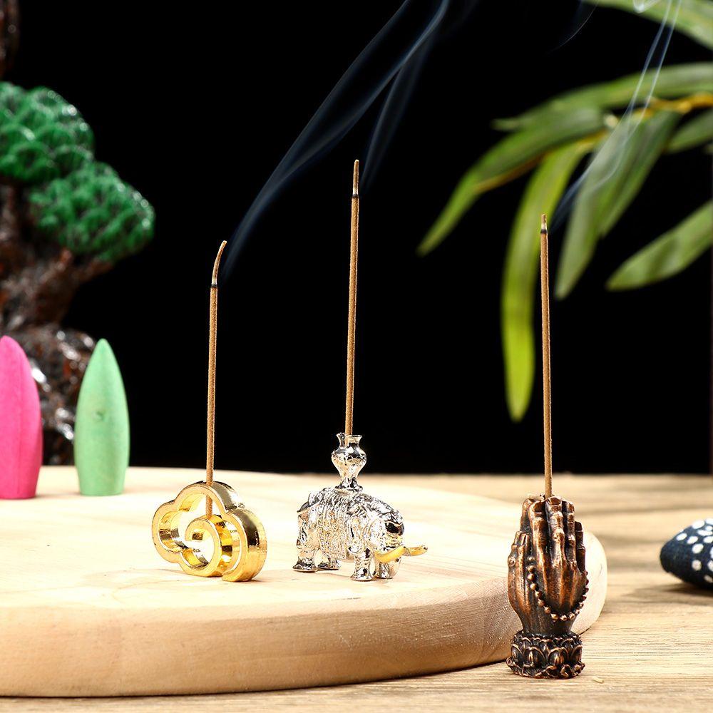 FAY Giá Đỡ Nhang Thủ Công Hình Phật Giáo Dùng Trang Trí