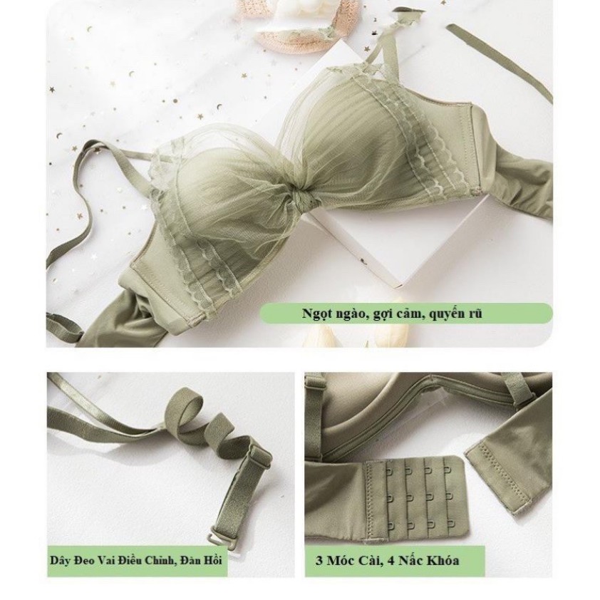 HOT HIT 2020 - BỘ ĐỒ LÓT REN KHÔNG GỌNG QUYẾN RŨ AL06 | BigBuy360 - bigbuy360.vn