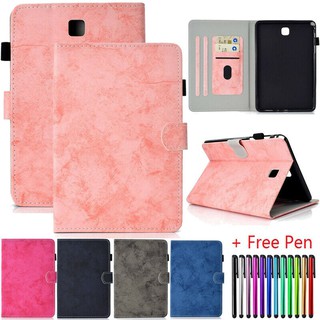 Ốp Máy Tính Bảng Da Chống Sốc Có Khe Đựng Bút Cho Samsung Galaxy Tab A 9.7 SM-T550 / 551 / 555 P550 / 555