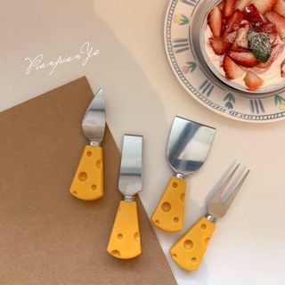 [CÓ sẵn]  SET Dao Nĩa Phô Mai Xinh Xắn
