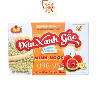 Bánh đậu xanh Gấc rồng vàng Minh Ngọc A35 280g - Đặc sản Hải Dương