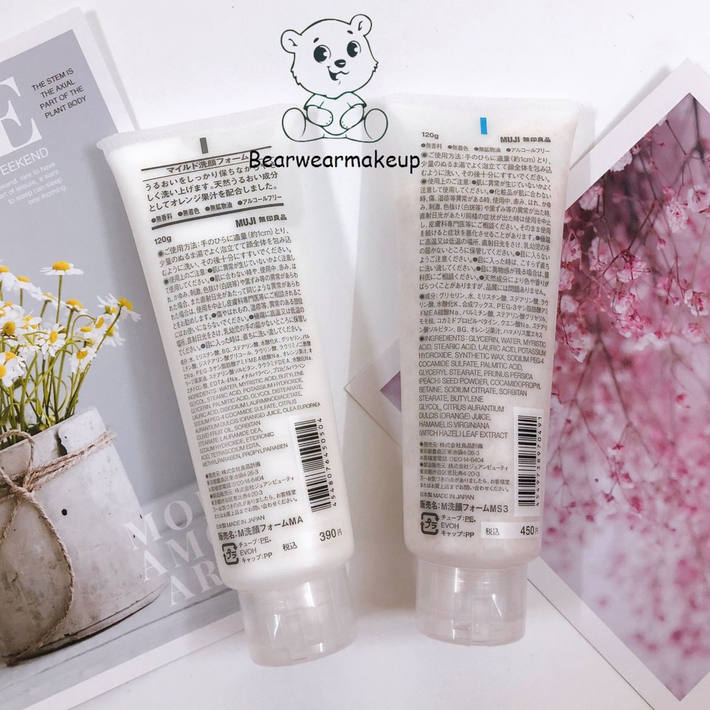 SỮA RỬA MẶT MUJI NHẬT BẢN DỊU NHẸ | BigBuy360 - bigbuy360.vn