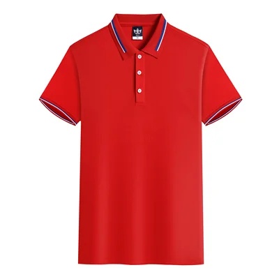 Áo polo Tay Ngắn Bằng cotton Nguyên Chất Hàng Mới Dành Cho Nam