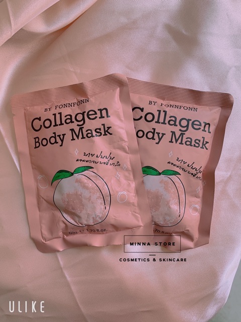 KEM Ủ TRẮNG DA TRÁI ĐÀO COLLAGEN BODY MASK BY FONNFONN | BigBuy360 - bigbuy360.vn