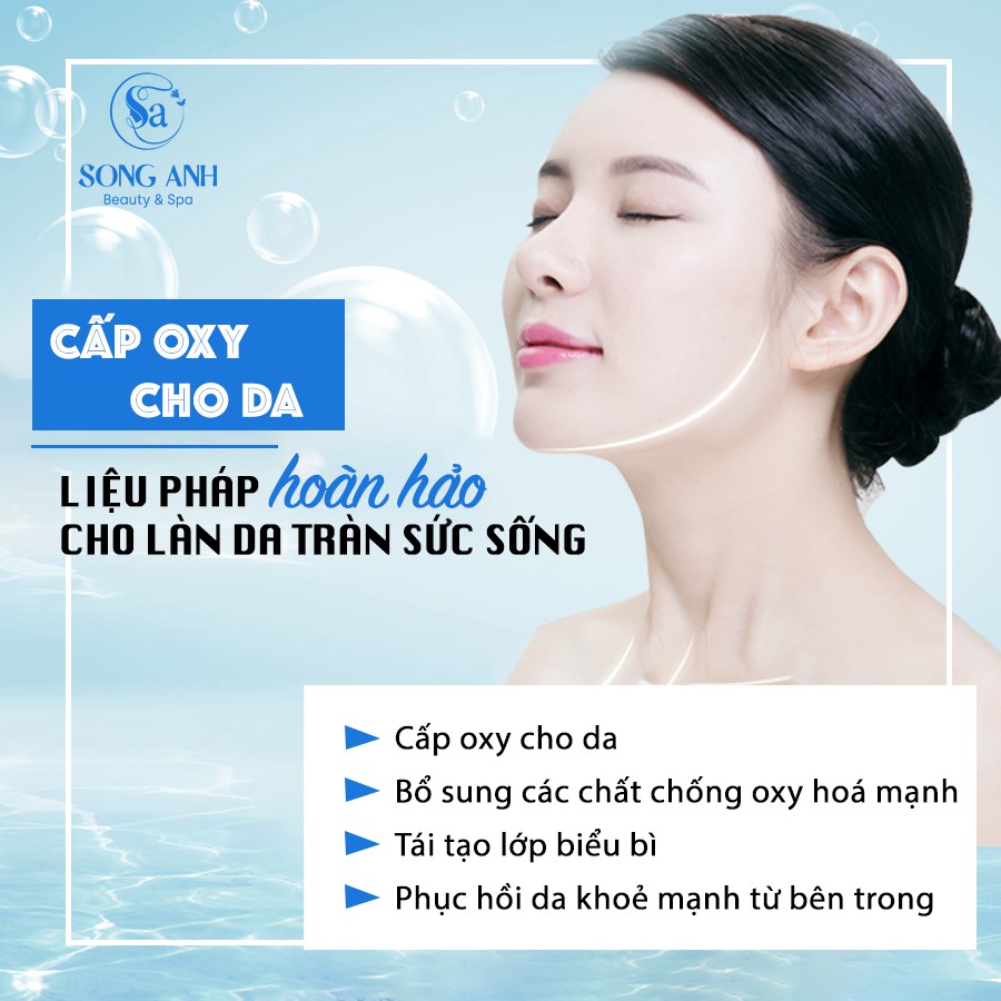 Hồ Chí Minh [Voucher giấy] Cấp oxy hoàn hảo cho da mặt tại Song Anh Spa
