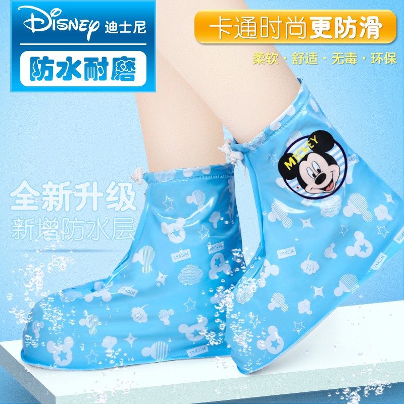 Bọc Giày Đi Mưa Chống Thấm Nước Hình Nhân Vật Disney Cho Bé