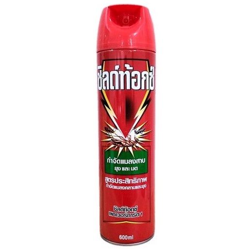 Chai Xịt Đuổi Muỗi Kiến Gián Côn Trùng Shieldtox Powergard Thái Lan 600ml