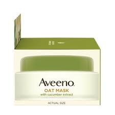 Aveeno – Mặt nạ yến mạch Aveeno Làm dịu da chiết xuất Dưa leo Aveeno face oat mask with Cucumber extract 50g