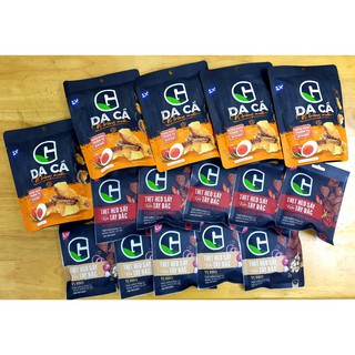 COMBO SIÊU RẺ & SIÊU NGON (10 BBQ + 5 TỨ XUYÊN + 5 DA CÁ TRỨNG MUỐI)