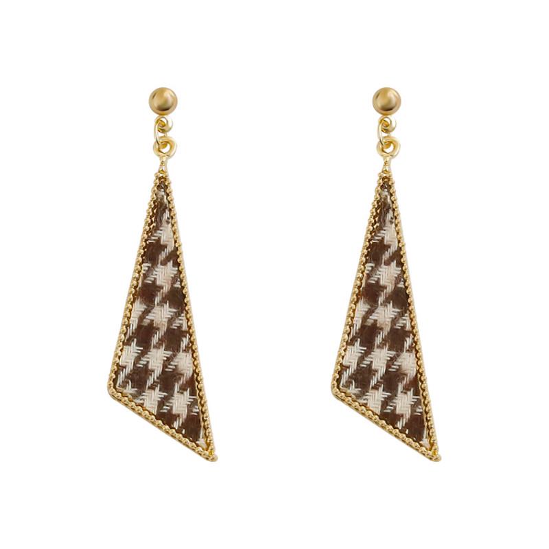 Khuyên tai hình học thời trang Hàn Quốc cá tính