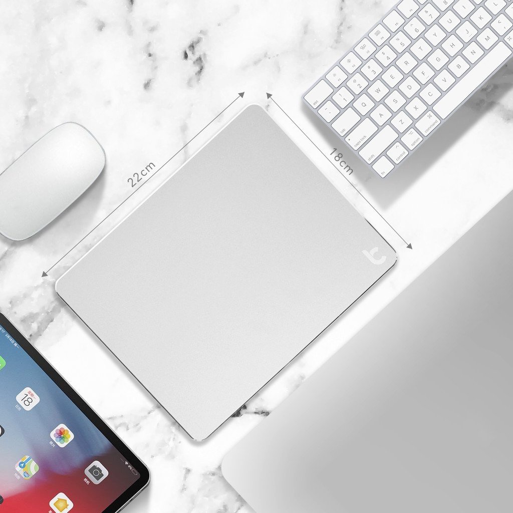 Miếng Lót Chuột Nhôm Lucas (Mouse Pad) Aluminum 220x180mm