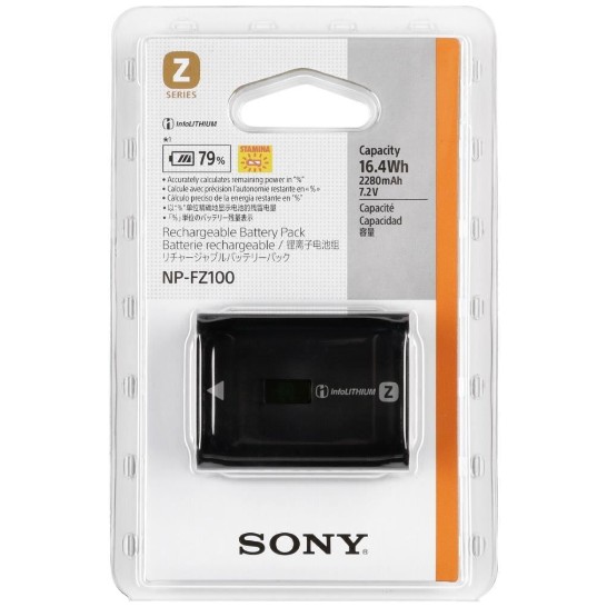 Bộ 1 pin 1 sạc máy ảnh thay thế Sony NP-FZ100