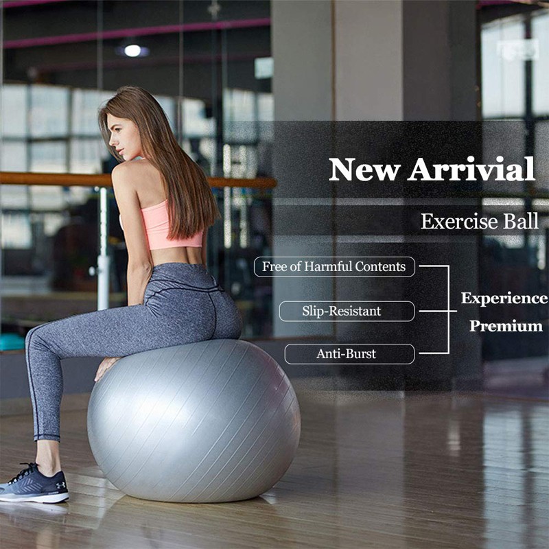 Bóng tập Gym/Yoga trơn 65cm