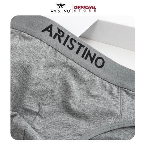 Quần Lót, Sịp Nam ARISTINO Dáng Briefs Cạp Chun, Cotton Thoải Mái Kháng Khuẩn ABF03707
