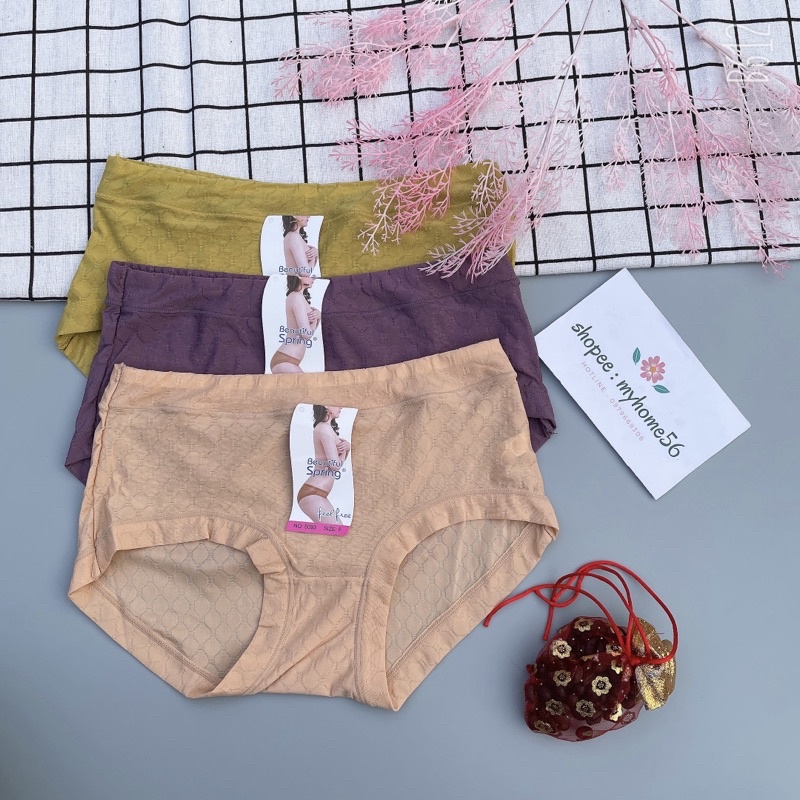 10 quần lót thun lạnh cạp cao chất siêu mát 5093