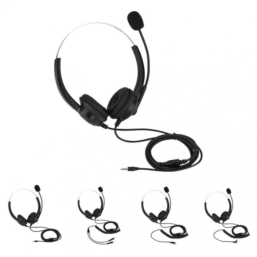 Bộ tai nghe chuyên dụng micro xoay 360 độ cho Call Center | BigBuy360 - bigbuy360.vn