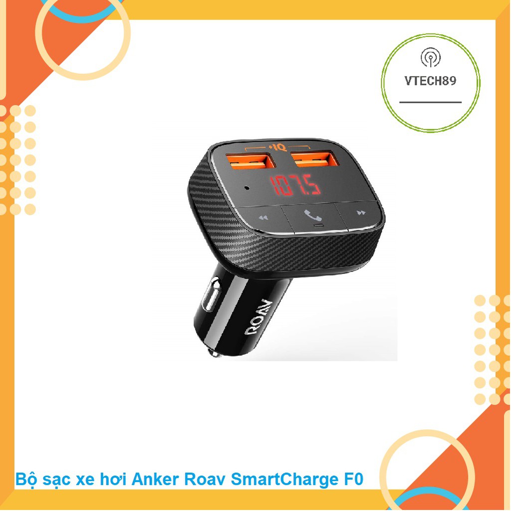 Tẩu sạc xe hơi Anker SmartCharge F0 - R5113 [NEW]