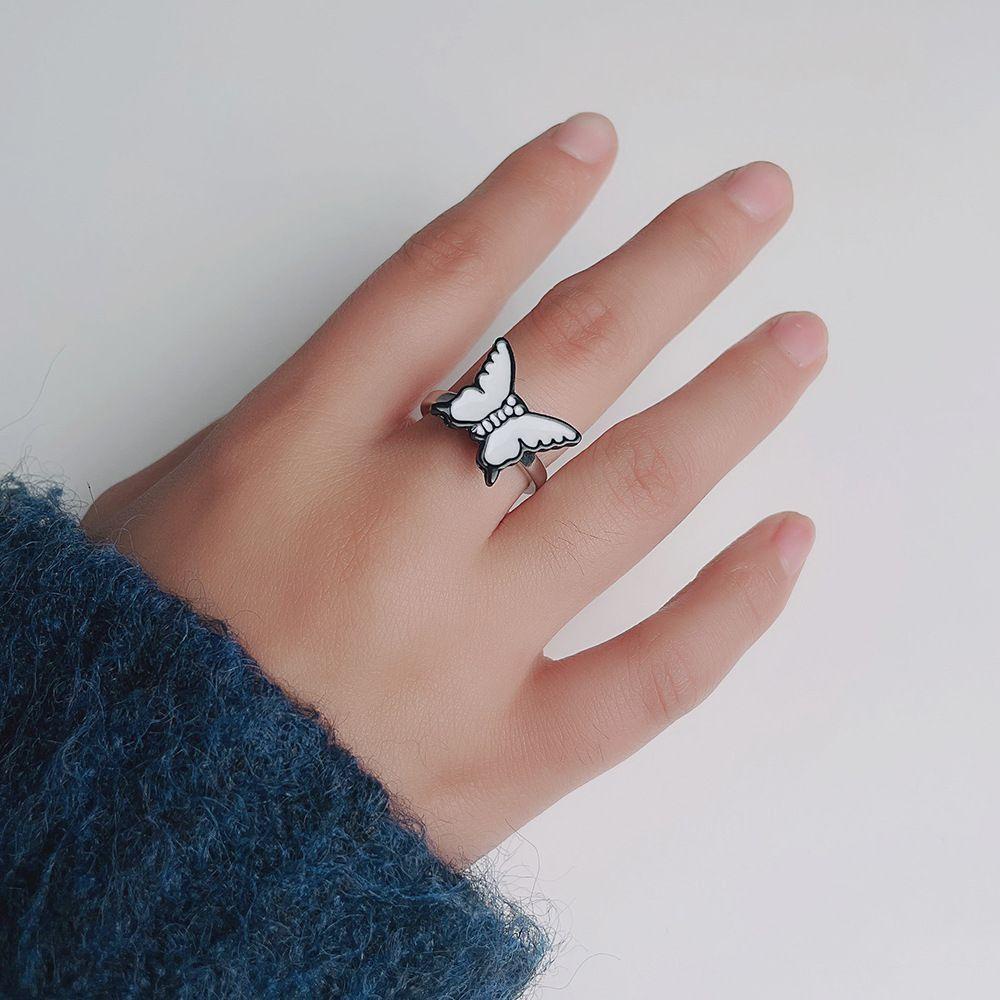 Nhẫn Hở Hình Hoa Cúc / Bươm Bướm Xinh Xắn Thời Trang Cho Nữ