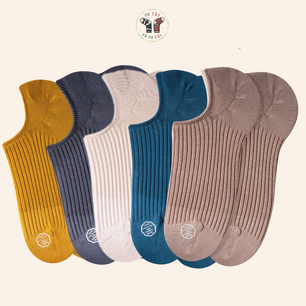 Vớ Lười Nam Có Tất Là Có Tất chất liệu cotton thoáng khí thiết kế silicon chống tuột siêu bám_MRWALK
