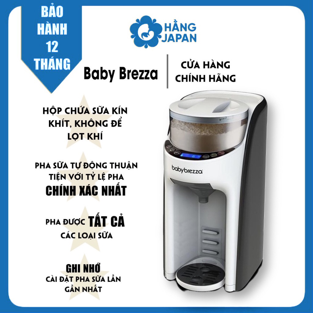 Máy pha sữa Baby Brezza Formula Pro Advanced cho bé hàng Mỹ - BH chính hãng hỗ trợ kĩ thuật trọn đời