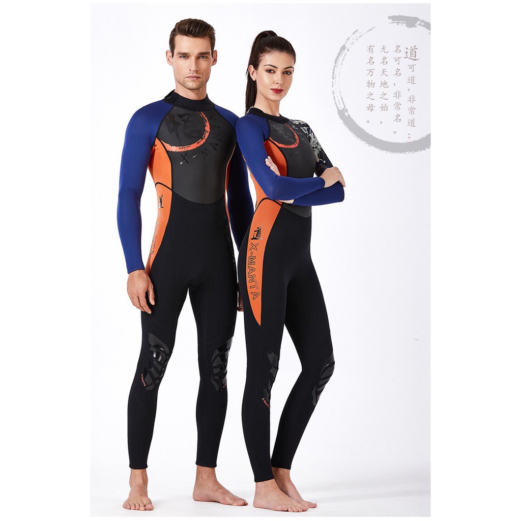 Bộ bơi - lặn biển nam nữ dài liền giữ nhiệt Dive & Sail | BigBuy360 - bigbuy360.vn