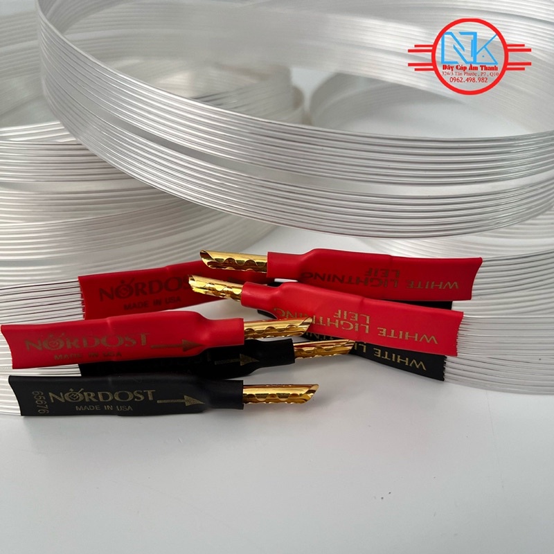 Dây loa Nordost dẹt bãi Mỹ