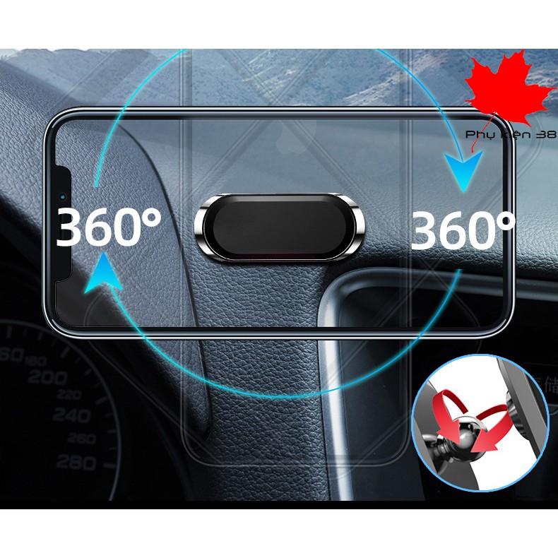 Giá đỡ điện thoại trên ô tô từ tính trên xe hơi tiện lợi ( Hình oval và tròn )