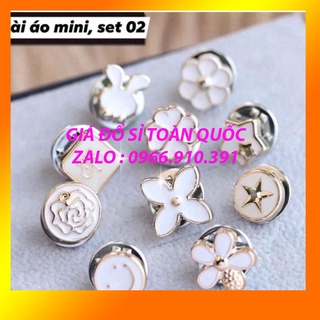 [SET 10 ] Châm Khuy Cài Áo Xinh Xắn