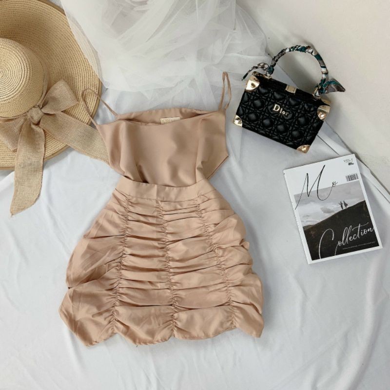 SET DÂY VÁY NHÚN SANG CHẢNH