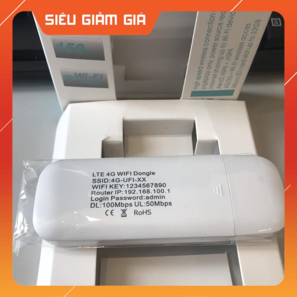 (USB WIF CHÍNH HÃNG CAO CẤP) PHÁT WIFI DI ĐỘNG 3G/4G DONGLE LTE - Bảo Hành 2 năm | BigBuy360 - bigbuy360.vn