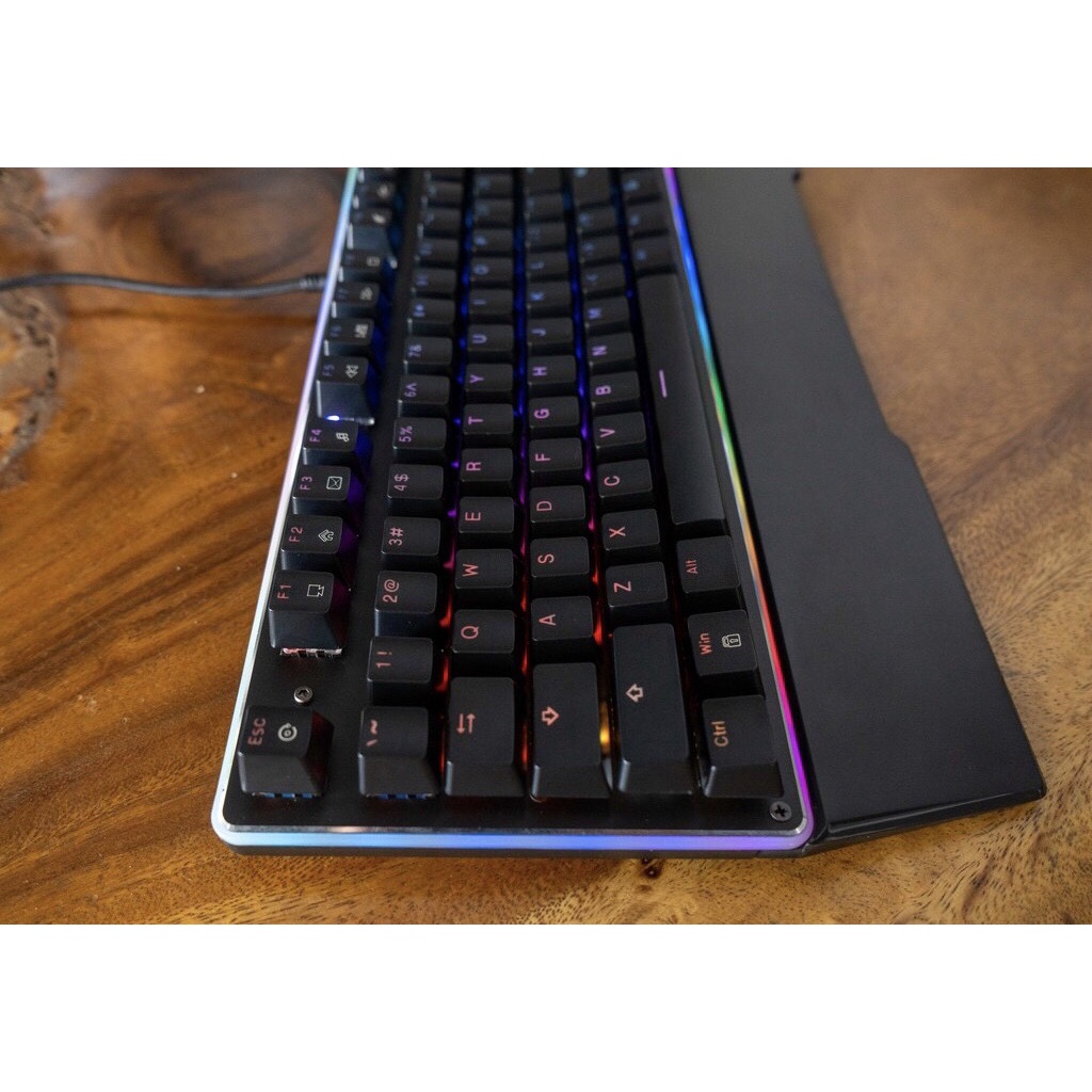 Bàn phím cơ, máy tính E-Dra EK308 Plus RGB cao cấp, switch bất tử, dùng siêu bền - Hàng chính hãng, bảo hành 2 năm