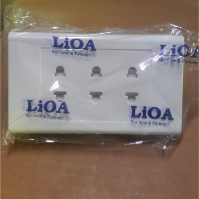 Ổ cắm 2 Chấu 16A LiOA SE18 - S18A | Thiết bị điện xây dựng LiOA