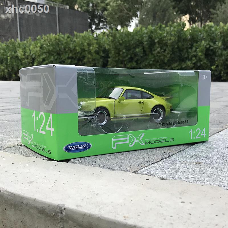 Welly Mô Hình Xe Hơi 1974 Year 's Ejacow 911 Turbo Bằng Hợp Kim Tỉ Lệ 1: 24