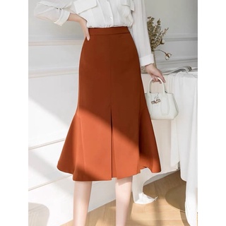 Chân váy dài công sở phụ nữ chân vây xoè đuôi cá