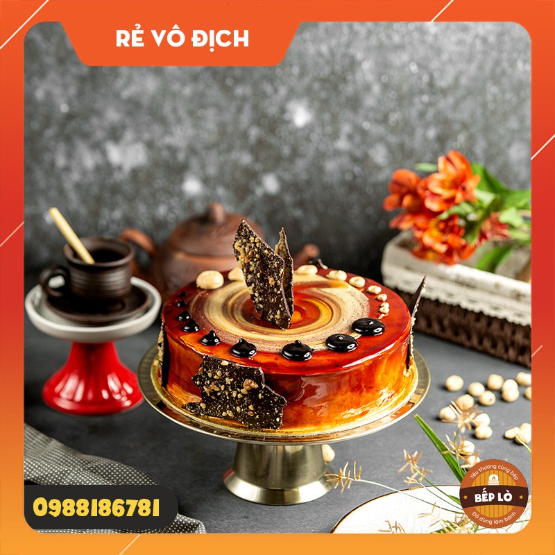 Khuôn tròn nướng bánh chống dính đế rời SIÊU ĐẸP 4 inch 6 inch 8 inch 10 inch (HÀNG MỚI VỀ)