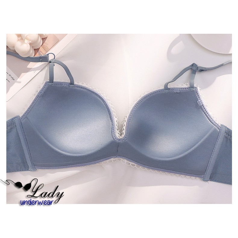 Bộ Đồ Lót Nữ Cotton Cao Cấp Phong Cách Nhật Bản, Set Đồ Lót Nữ Không Gọng Kẻ Caro Sexy New Arrivals 2021 | BigBuy360 - bigbuy360.vn