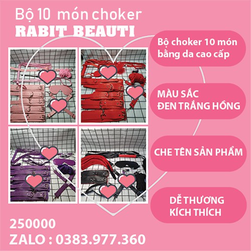 Bộ Dụng Cụ 10 Món Phụ Kiện Tập Thể Dục Body Sexy Mới Cho Gấu BdSM Dành Cực xinh