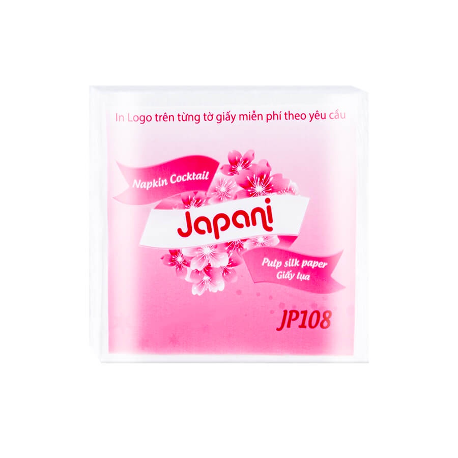 Giấy ăn vuông cao cấp Japani, Khăn Giấy Lụa Japani Silk108 | JPS108