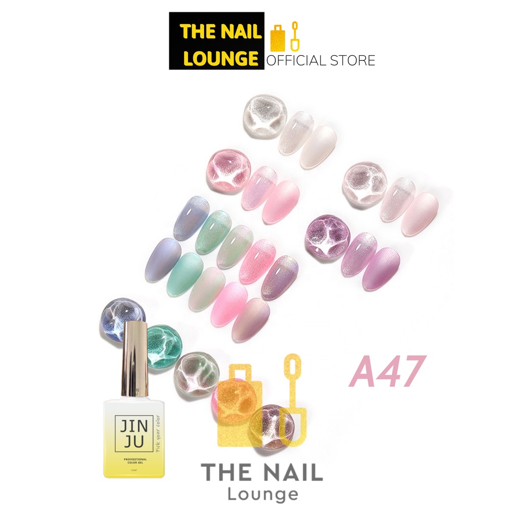 Sơn gel JINJU ánh xà cừ mã A47 chai 15ml chính hãng