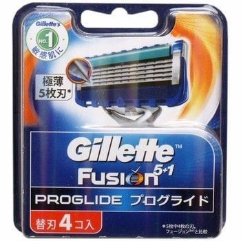 Hộp 4 lưỡi dao cạo râu Gillette Fusion/Proglide/Proshield hàng nội địa Nhật