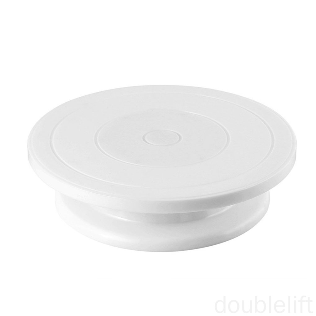Bàn Xoay Làm Bánh Bằng Nhựa Pp 28cm Chống Trượt Tiện Dụng