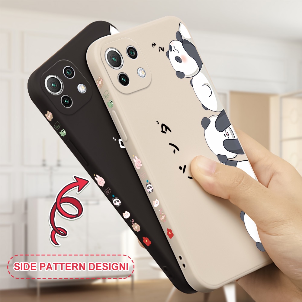 Ốp Điện Thoại Họa Tiết Gấu Trúc Cho VIVO Y20 Y12 Y12 Y15 VIVO Y20A Y20G Y17 Y3 U10 VIVO Y19 Y5S U3 K036 Q