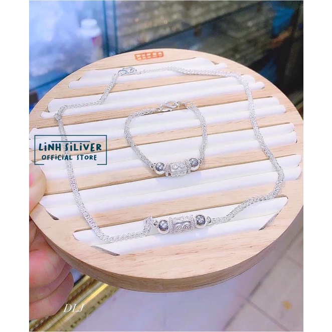 DÂY CHUYỀN VÀ LẮC TAY BẠC TA CHO BÉ - CHẤT LIỆU BẠC TA